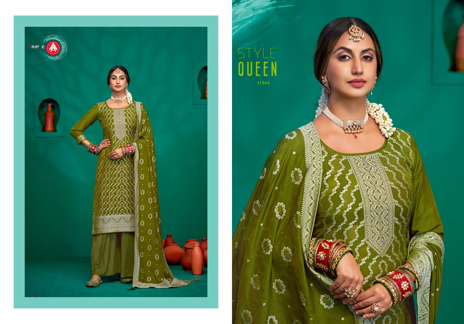 Chamak By Triple Aaa Viscose Muslin Designer Dress Material Wholesale Price In Surat